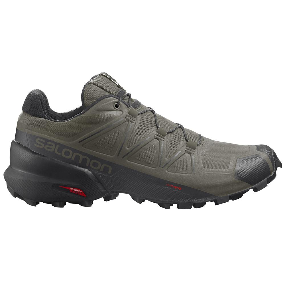 Salomon SPEEDCROSS 5 Zapatillas Trail Running Hombre - Verde Oliva - Colombia (96581-WCTZ)